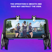 Load image into Gallery viewer, Multi-function PUBG Game Controller 4-Finger Grips Physical Anti-Recoil Cheat Device Universal for iOS/Android-K21
