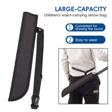 Load image into Gallery viewer, Professional Large Capacity Kids Archery Quiver Adjustable Waist-Wearable Arrow Storage Bag for Outdoor Sports and Practice
