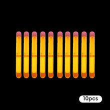 Load image into Gallery viewer, 10PCS 1.5 Inch Professional Fishing Glow Sticks Super Bright Night Fishing Float Glow Sticks Fishing Accessories
