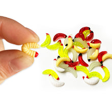 Load image into Gallery viewer, 1PC Propeller Grub Bait High Rotation Anti-Tangle Bread Worm Lure Soft Bait for Trout Tilapia Perch
