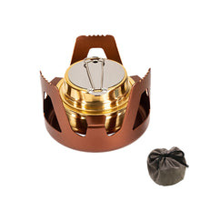 Load image into Gallery viewer, Portable Alcohol Stove With Storage Bag Multifunctional Picnic Stove For Boiling Water And Tea Outdoor Camping Equipment
