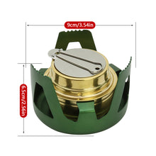 Load image into Gallery viewer, Portable Alcohol Stove With Storage Bag Multifunctional Picnic Stove For Boiling Water And Tea Outdoor Camping Equipment
