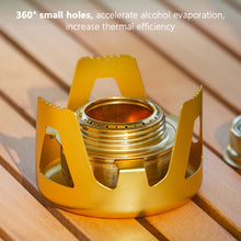 Load image into Gallery viewer, Portable Alcohol Stove With Storage Bag Multifunctional Picnic Stove For Boiling Water And Tea Outdoor Camping Equipment
