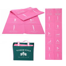 Load image into Gallery viewer, 173*61*0.5CM Portable Foldable Yoga Mat Anti-Slip Shock-Absorbing Mat For Fitness Camping And Rest
