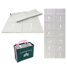 Load image into Gallery viewer, 173*61*0.5CM Portable Foldable Yoga Mat Anti-Slip Shock-Absorbing Mat For Fitness Camping And Rest
