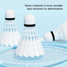 Load image into Gallery viewer, 3/6/12PCS Simulation Badminton Foam Ball Head Windproof And Durable Nylon Ball Badminton Training Supplies
