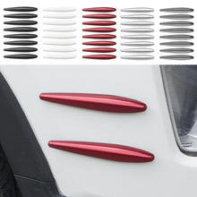 Load image into Gallery viewer, 8Pcs Car Bumper Protection Kit Anti-Scratch Strips Wide Edge Guards for Front/Rear Self-Adhesive Body Side Moldings
