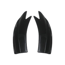 Load image into Gallery viewer, Pair Car Rear Bumper Corner Guards Sports Lip Spoiler for Sedans 3D Airflow Rear Valance Upgrade Kit
