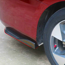 Load image into Gallery viewer, Pair Car Rear Bumper Corner Guards Sports Lip Spoiler for Sedans 3D Airflow Rear Valance Upgrade Kit
