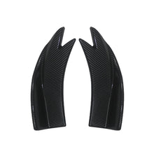 Load image into Gallery viewer, Pair Car Rear Bumper Corner Guards Sports Lip Spoiler for Sedans 3D Airflow Rear Valance Upgrade Kit
