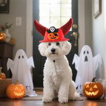 Load image into Gallery viewer, 2025 Halloween Pet Horns Adjustable for Cats Dogs Funny Party Hats Cute Devil Costume Trick or Treat Gear Satanic Pet Accessories
