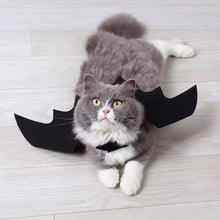 Load image into Gallery viewer, Cute Halloween Bat Cape for Dogs Cats Vampire Cape Cat Costume Spooky Party Pet Cosplay Transform Outfit Halloween Pet cat/Big Dog Accessory
