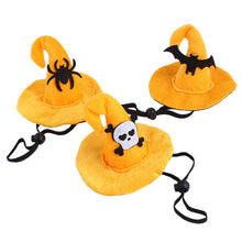 Load image into Gallery viewer, Halloween Pet Hat Adjustable for Cats Dogs Funny Party Hats Cute Devil Costume Trick or Treat Gear Satanic Pet Accessories
