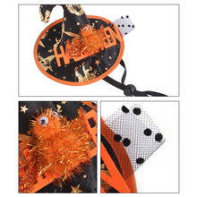 Load image into Gallery viewer, Halloween Pet Hat Adjustable for Cats Dogs Funny Party Hats Cute Devil Costume Trick or Treat Gear Satanic Pet Accessories
