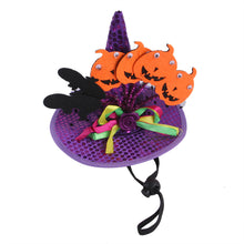 Load image into Gallery viewer, Halloween Pet Hat Adjustable for Cats Dogs Funny Party Hats Cute Devil Costume Trick or Treat Gear Satanic Pet Accessories
