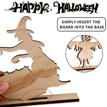 Load image into Gallery viewer, Halloween Projection Wooden Decor Creepy Shadow Show Spooky Projector Halloween Party Supplies Eerie Atmosphere Creator
