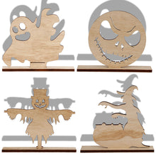 Load image into Gallery viewer, Halloween Projection Wooden Decor Creepy Shadow Show Spooky Projector Halloween Party Supplies Eerie Atmosphere Creator
