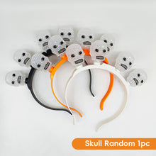 Load image into Gallery viewer, Halloween Horror Props Party Headband Shine Horror Head Buckle Halloween Decoration Funny Props Headdress Masquerade Mischief Party Decor
