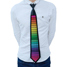 Load image into Gallery viewer, Novelty Tie Voice Activated LED Party Favors Light Up Bow Tie Festival Party Light Necktie Musical Sound Activated Tie Essential Outfits for Parties
