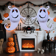 Load image into Gallery viewer, Halloween Hanging Decor Ghost Witch Spider Pumpkin Paper Lanterns DIY Halloween Hanging Crafts Halloween Porch Ceiling Hangings

