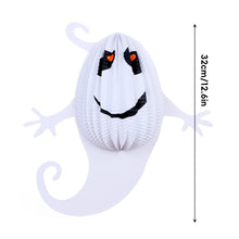 Load image into Gallery viewer, Halloween Hanging Decor Ghost Witch Spider Pumpkin Paper Lanterns DIY Halloween Hanging Crafts Halloween Porch Ceiling Hangings
