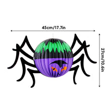 Load image into Gallery viewer, Halloween Hanging Decor Ghost Witch Spider Pumpkin Paper Lanterns DIY Halloween Hanging Crafts Halloween Porch Ceiling Hangings
