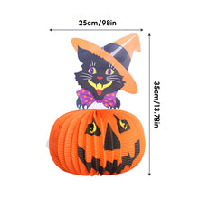 Load image into Gallery viewer, Halloween Hanging Decor Ghost Witch Spider Pumpkin Paper Lanterns DIY Halloween Hanging Crafts Halloween Porch Ceiling Hangings
