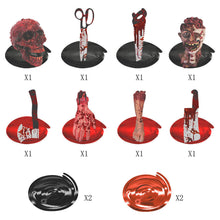 Load image into Gallery viewer, Halloween Spiral Hanging Decor Haunted House Prop Creepy Hanging Ornaments Ghost &amp; Demon Hand Flying Indoor/Outdoor Halloween Decor
