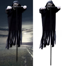 Load image into Gallery viewer, Scream Scarecrow Halloween Ghost Terror Scary Yard Display Farm Props aunted Lawn Ornament Bird Repellent Spooky Garden Protector
