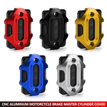 Load image into Gallery viewer, CNC Aluminum Motorcycle Brake Master Cylinder Cover for ADV160/150 Brake Fluid Reservoir Cap Disc Brake Accessory
