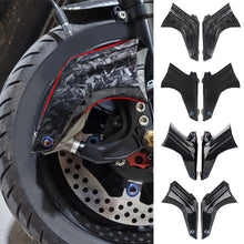 Load image into Gallery viewer, Pair Motorcycle Brake Cooling Duct Brake System Air Guide Cooling Kit Accessory for BMW/Kawasaki/Honda/Ducati/Yamaha/Suzuki GSX-R750/GSX-S1000

