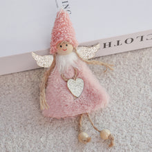 Load image into Gallery viewer, Wool Felt Christmas Pendants Hand Sewing Felt Snowmen Xmas Tree Wreath Socks Gloves Hanging Ornaments Party Decor
