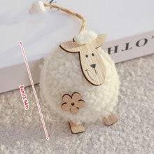 Load image into Gallery viewer, Wool Felt Christmas Pendants Hand Sewing Felt Snowmen Xmas Tree Wreath Socks Gloves Hanging Ornaments Party Decor
