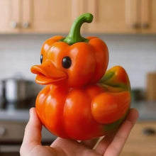 Load image into Gallery viewer, Craftsmanship Resin Fancy Vegetable Duck Jewelry Cartoon Cute Animal Sculpture Waterproof Creative Mini Statue Home Decoration
