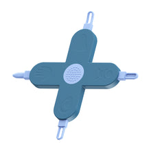 Load image into Gallery viewer, 4-in-1 Baby Care Baby Dig Booger Clip Small Tool Cross Shaped Baby Nose Scoop Ear Scoop Nail Cleaning Tool Nasal Cleaning Tool

