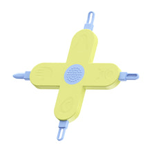 Load image into Gallery viewer, 4-in-1 Baby Care Baby Dig Booger Clip Small Tool Cross Shaped Baby Nose Scoop Ear Scoop Nail Cleaning Tool Nasal Cleaning Tool
