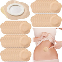 Load image into Gallery viewer, Disposable Castor Oil Pack Self-Adhesive Replacement Universal Adhesive Navel Stickers Seepage Resistant Belly Button Protectors
