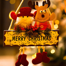 Load image into Gallery viewer, Christmas Decorations Snowmen Elderly People Reindeer Door Hanging Ornaments Window Displays Indoor Scene Layout Hanging Ornaments
