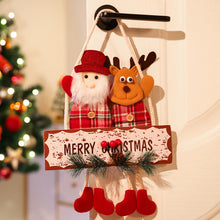 Load image into Gallery viewer, Christmas Decorations Snowmen Elderly People Reindeer Door Hanging Ornaments Window Displays Indoor Scene Layout Hanging Ornaments
