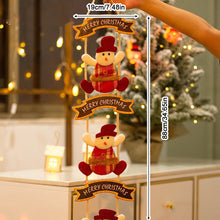 Load image into Gallery viewer, Christmas Decorations Snowmen Elderly People Reindeer Door Hanging Ornaments Window Displays Indoor Scene Layout Hanging Ornaments

