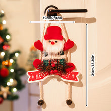 Load image into Gallery viewer, Christmas Decorations Snowmen Elderly People Reindeer Door Hanging Ornaments Window Displays Indoor Scene Layout Hanging Ornaments
