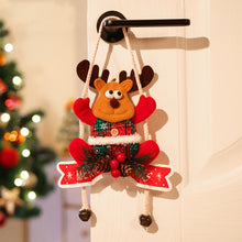 Load image into Gallery viewer, Christmas Decorations Snowmen Elderly People Reindeer Door Hanging Ornaments Window Displays Indoor Scene Layout Hanging Ornaments
