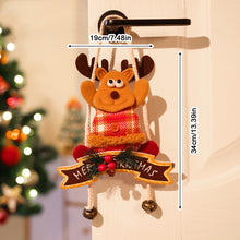 Load image into Gallery viewer, Christmas Decorations Snowmen Elderly People Reindeer Door Hanging Ornaments Window Displays Indoor Scene Layout Hanging Ornaments
