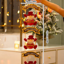 Load image into Gallery viewer, Christmas Decorations Snowmen Elderly People Reindeer Door Hanging Ornaments Window Displays Indoor Scene Layout Hanging Ornaments
