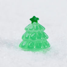 Load image into Gallery viewer, Micro Landscape Creative Night Light Christmas Tree Making Snow Scenery DIY Decoration Accessories Miniature Small Ornaments
