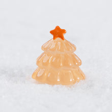 Load image into Gallery viewer, Micro Landscape Creative Night Light Christmas Tree Making Snow Scenery DIY Decoration Accessories Miniature Small Ornaments
