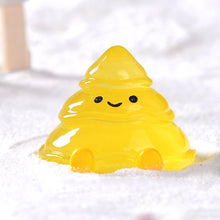 Load image into Gallery viewer, Christmas Cute Luminous Melted Christmas Tree Resin Small Accessory DIY Micro Landscape Snow Landscape Mini Ornament
