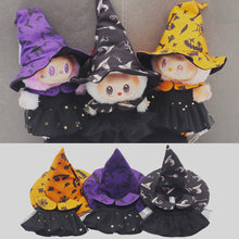 Load image into Gallery viewer, Miniature Halloween Doll Costume with Hat for 17cm Labubu Dolls Cute DIY Doll Clothes Lovely Outfit Gifts for Girls Friends
