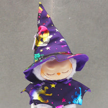 Load image into Gallery viewer, Miniature Halloween Doll Costume with Hat for 17cm Labubu Dolls Cute DIY Doll Clothes Lovely Outfit Gifts for Girls Friends
