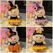 Load image into Gallery viewer, Miniature Halloween Hand-knitted Doll Costume with Hat for 17cm Labubu Dolls Cute DIY Doll Clothes Lovely Outfit Gifts for Girls Friends

